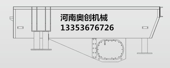 ZSW振動(dòng)給料機(jī)外形示意圖